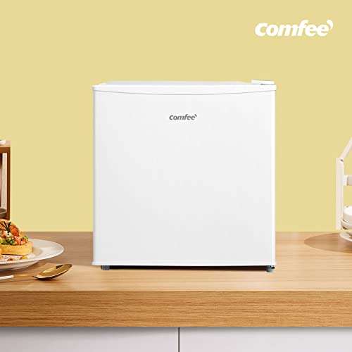 Mini réfrigérateur Comfee - Petit format, Glacière 43L, 100 kWh/An, Classe F - Blanc (Vendeur tiers)