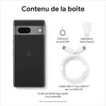 Smartphone 6.3" Google Pixel 7 5G - Full HD+ OLED, 90Hz, Tensor G2, RAM 8Go, 128Go (Entrepôt France)