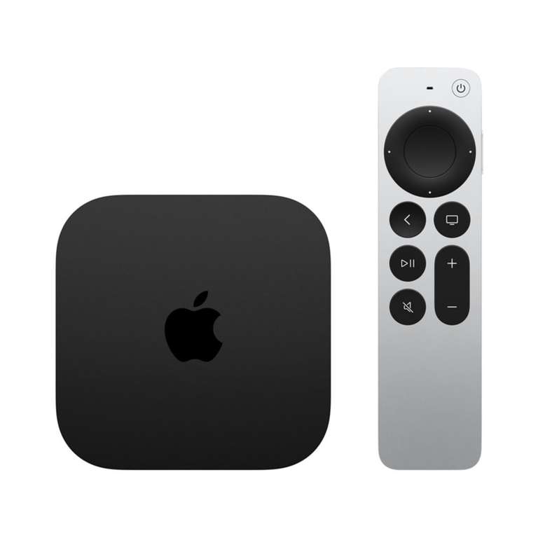 Apple TV 4K (3eme génération) - 128 Go Wi‑Fi + Ethernet, Noir