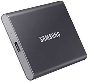 SSD externe NVMe Samsung Portable T7 - 1 To, USB 3.2 Gen 2 (1050-1000 Mo/s en Lecture-Écriture)