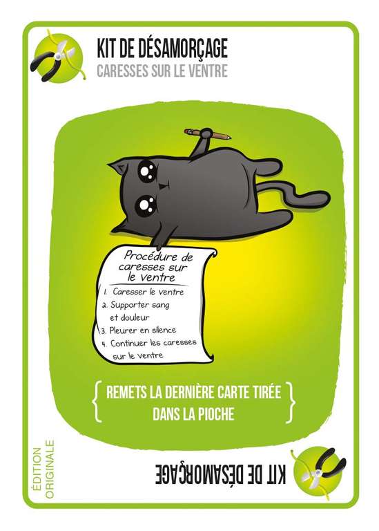 Asmodee - Exploding Kittens - Jeu de cartes, jeu de société, 2-5 joueurs, 7  ans et plus, édition en italien