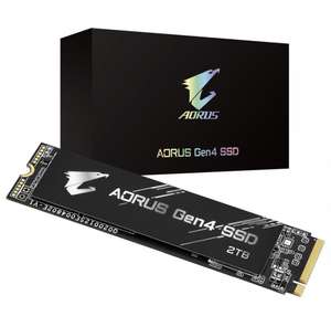 SSD Interne M.2 2280 GigaByte Aorus Gen4 (GP-AG42 To) 2 To