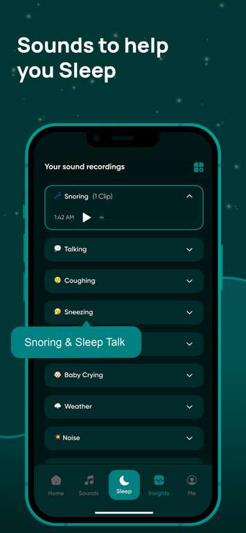 Application Sound Machine & insomnia gratuit a vie sur iOS