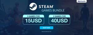 3 jeux sur PC pour 14.60€ sur une sélection (Dématérialisé - Steam)