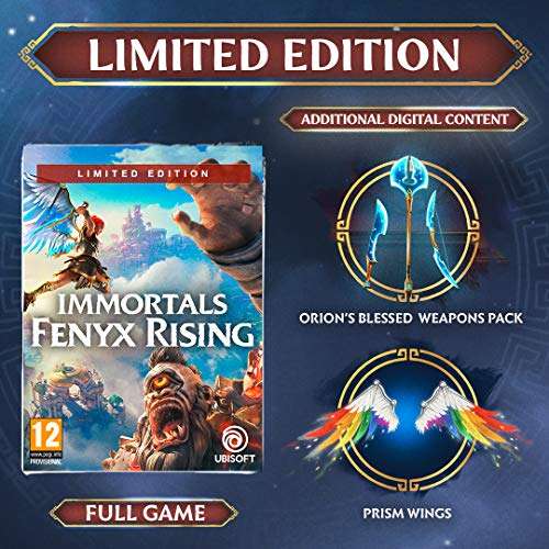 Immortals Fenyx Rising Limited Edition sur PS4 (mise à jour PS5 incluse)