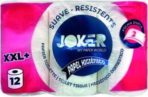Paquet de 12 rouleaux de papier toilette XXL "Joker" (via 3,68€ sur la carte de fidélité) - Pont Sainte Maxence (60)