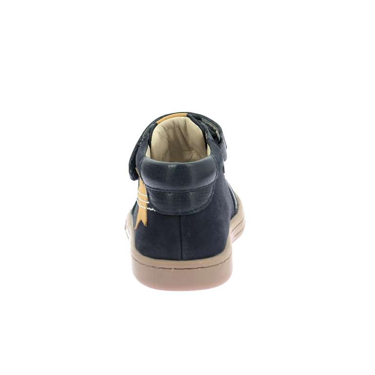 Kickers Tackstari Stivaletti Unisex Bambini E Ragazzi - Pelle Marrone Con Lacci - 4