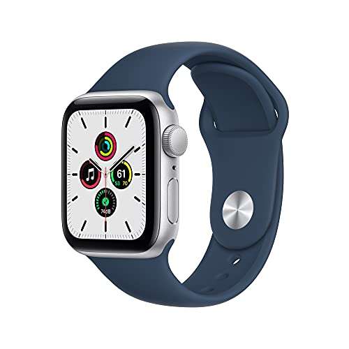 Montre connectée Apple Watch SE 2021 - GPS, 40 mm, Bleu Abysse