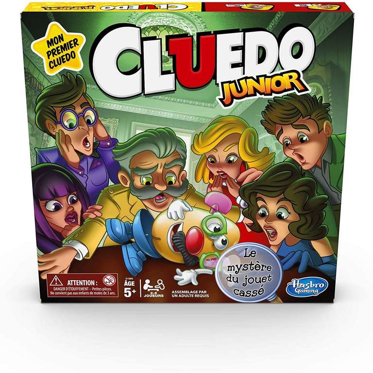 Jeu de société Cluedo Junior - Le mystère du jouet cassé (via 10.99€ sur carte fidélité)