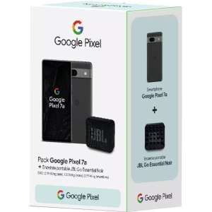 Pack Smartphone 6,1" Google Pixel 7A 128 Go + Enceinte JBL GO3