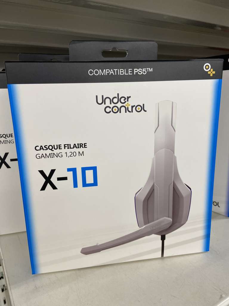 Casque filaire Under Control X-10 (Compatible PS5) - Saintes (17)