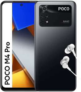 Smartphone 6.43" Xiaomi Poco M4 Pro - 4G, full HD+ Amoled 90 Hz, Helio G96, 6 Go de RAM, 128 Go, noir