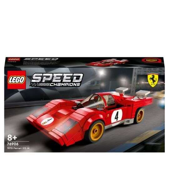 Jeu de construction Lego Speed Champions (76906) Ferrari 512 M (via 9.45€ sur la carte fidélité)