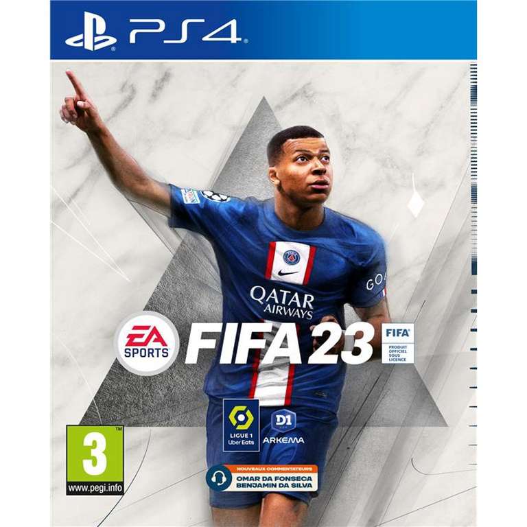 Fifa 23 sur PS4 (Via 10€ sur la Carte de Fidélité)