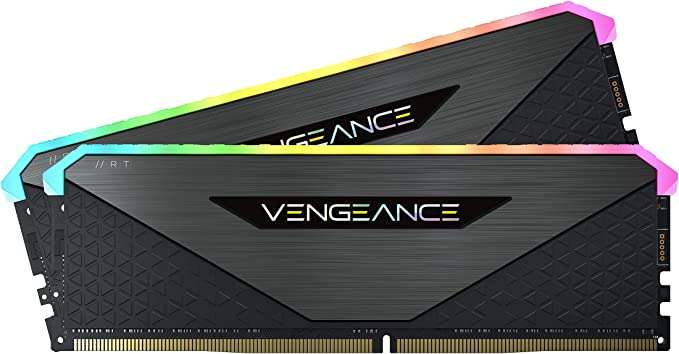 Kit Mémoire RAM Corsair Vengeance RGB - 32Go (2 x 16Go), DDR4, 3600MHz, C16