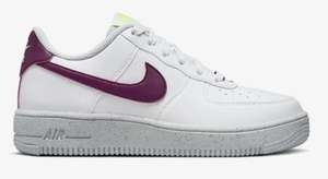 Chaussures Nike Air Force 1 GS Crater Next Nature - blanc/rouge (du 36 1/2 au 40)
