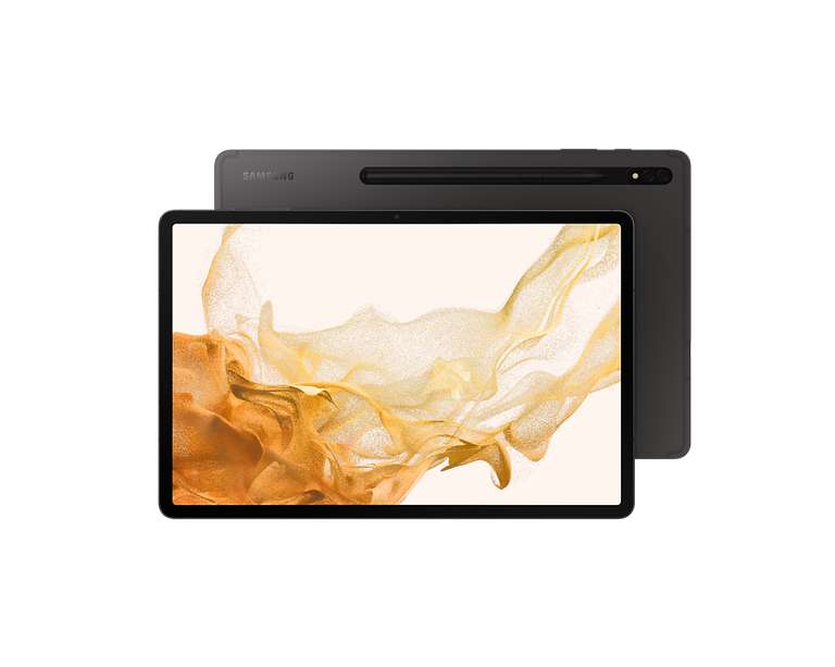 [Unidays] Tablette 12.4" Samsung Galaxy Tab S8+ - Wi-Fi, 128 Go + 1 an Samsung Care (via 100€ d'ODR Samsung)