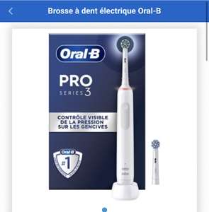 [Drive] Brosse à dent électrique Oral-B Pro 3 3000-Blanc - 1 brossette