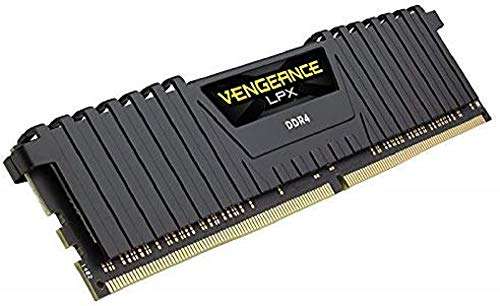 Kit Mémoire RAM DDR4 Corsair Vengeance ‎CMK32GX4M2D3600C18 - 32 Go (2x 16 Go), 3600 MHz, CL18