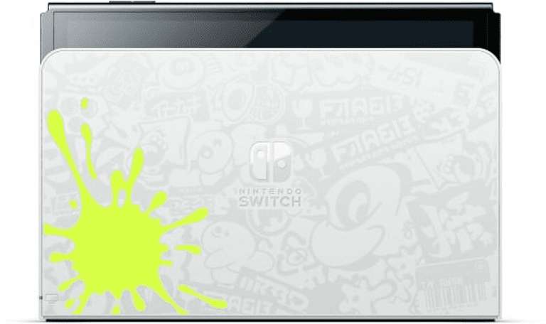 Console Nintendo Switch OLED - Edition Splatoon 3 (+ 29€ en Rakuten Points)