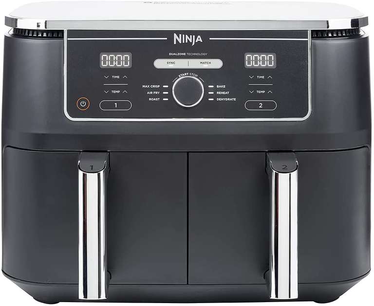 Friteuse sans-huile Ninja Foodi Max Dual Zone AF400EU - 9.5 L, 2470 W