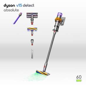 Aspirateur balai sans fil Dyson V15 Detect Absolute + Accessoire lumineux V15