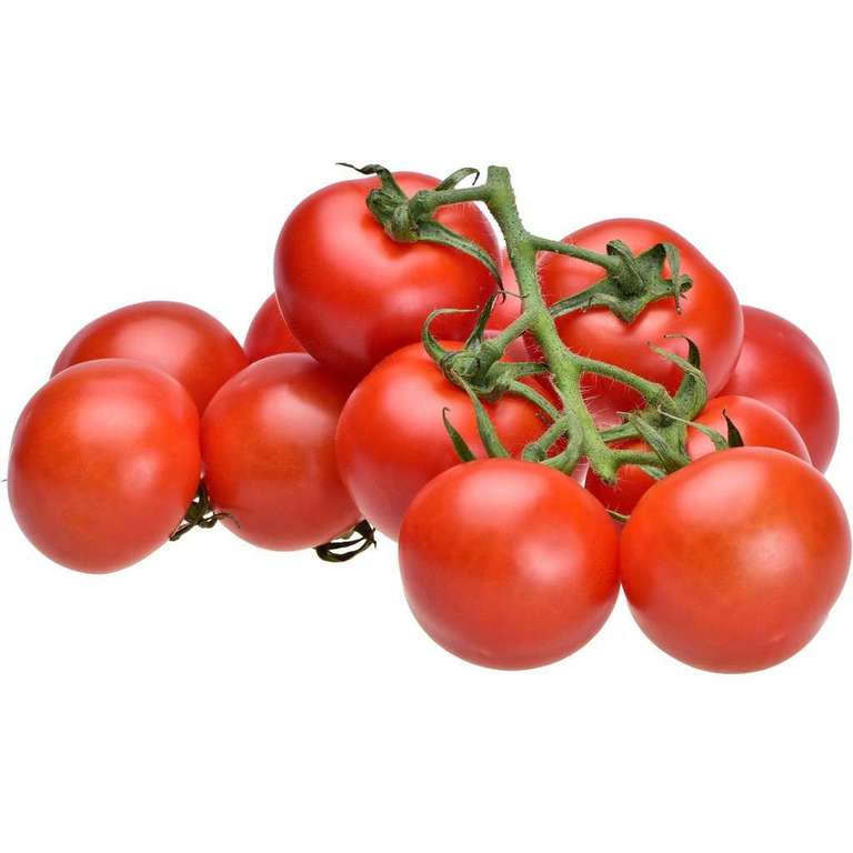 Tomates rondes en grappe (le kilo)