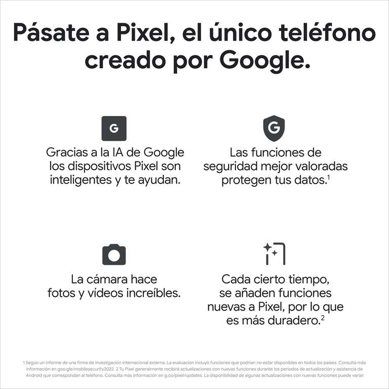 Smartphone 6,1" Google Pixel 7a 128Go