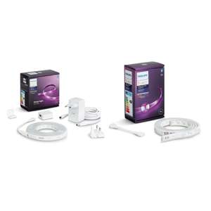 Pack Philips Hue Lightstrip White & Color Ambiance Plus V4 2m + Extension Lightstrip 1m x 2