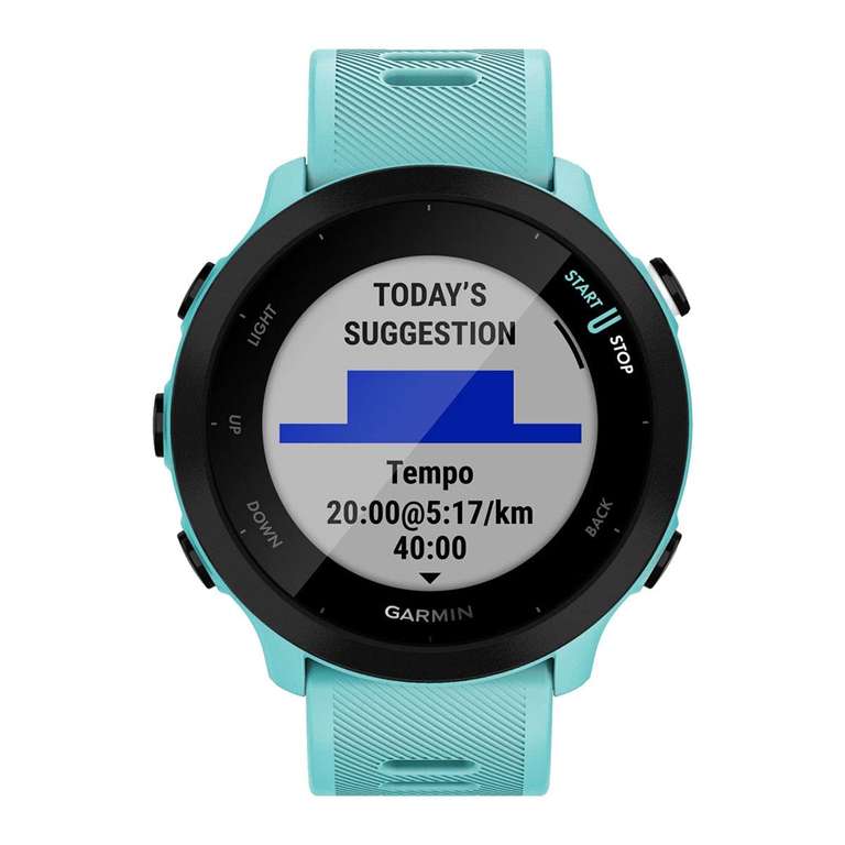 Garmin Forerunner 55 vert d'eau au meilleur prix sur