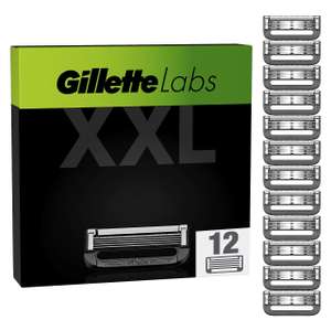 Lot de 12 lames de rechange Gillette Labs pour rasoir