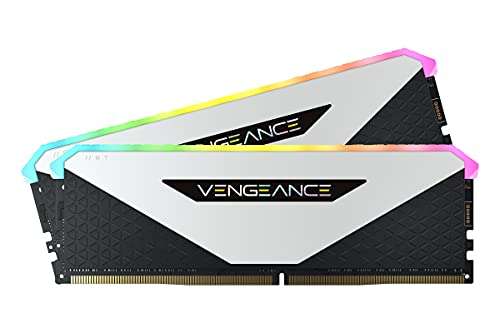 Kit mémoire RAM Corsair Vengeance RGB RT - 64 Go (2 x 32 Go), DDR4, 3200MHz, C16