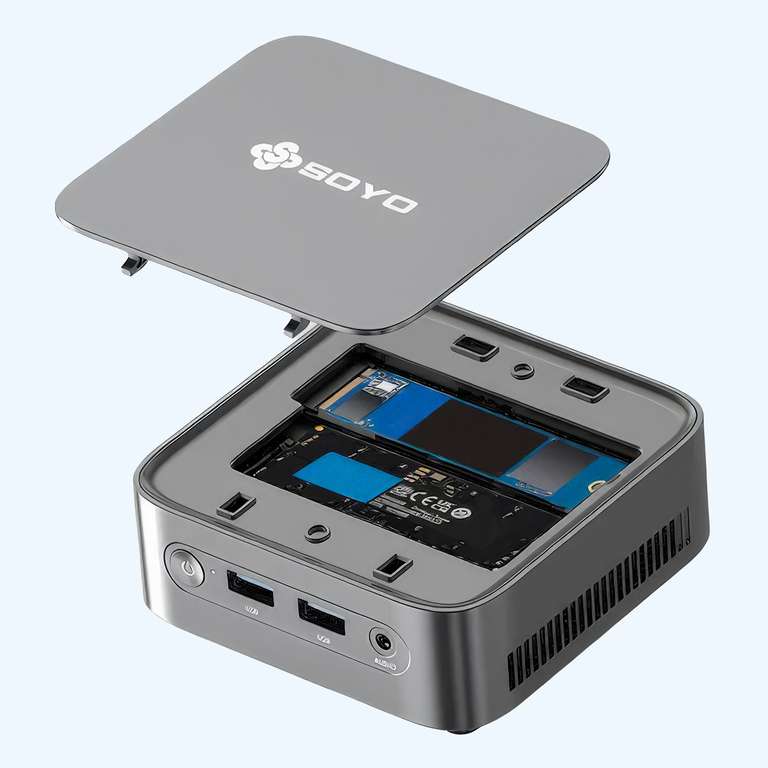 Mini PC Soyo M4 Plus 2 – Intel N150, 16 Go, 512 Go SSD + WiFi 5 at