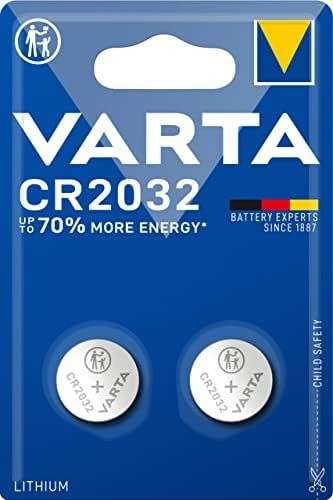 Lot de 2 piles bouton CR2032 Varta 3V Lithium (vendeur tiers)