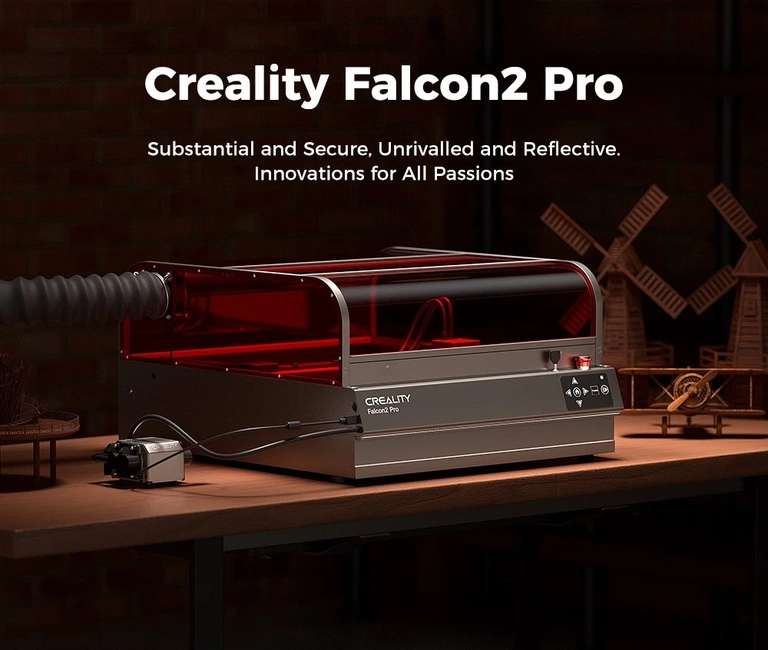 Graveur Laser Creality Falcon 2 Pro 40W (Entrepôt EU)