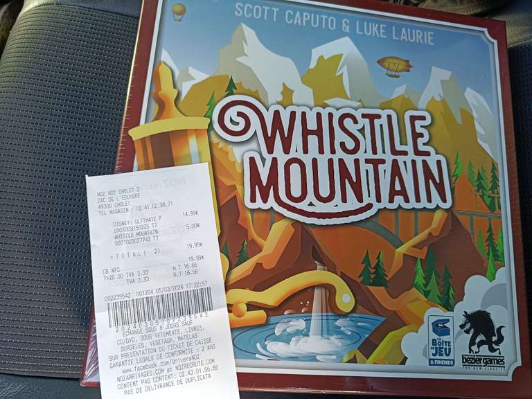 Jeu de société Whistle Mountain - Cholet (49)