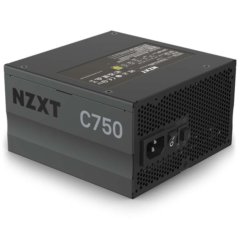 Alimentation PC modulaire NZXT c750w - 80+ gold, 750W