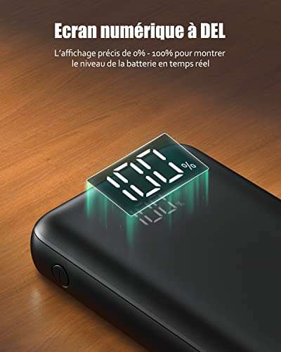 Batterie externe Charmast - 23800mAh, 20W (vendeur tiers - via coupon)