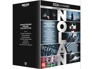 Coffret Blu-Ray 4K UHD Christopher Nolan collection - 8 Films