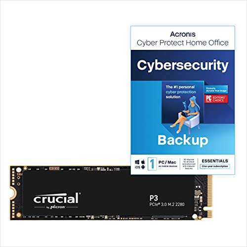 SSD Crucial P3 2TO Edition Acronis –