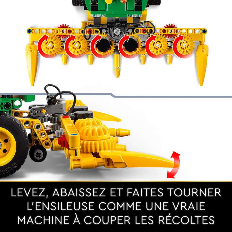 Lego Technic 42168 - John Deere 9700, 9 et +