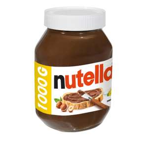 Pot de Nutella - 1kg (via 2,01€ sur la carte de fidélité)