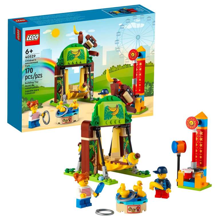 Jouet Lego Parc d'attractions pour enfants (40529) offert dès 90€ d'achat sur tout le site