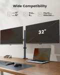 Support écran PC - 2 Ecrans, 13"-32", Charge max. 8kg (Vendeur tiers)
