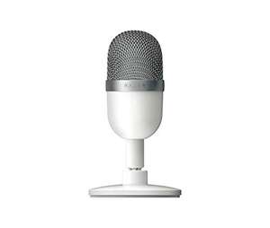 Microphone à condensateur USB Razer Seiren Mini - blanc mercury