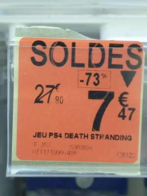 Death Stranding sur PS4 - Chateaufarine, Besançon (25)
