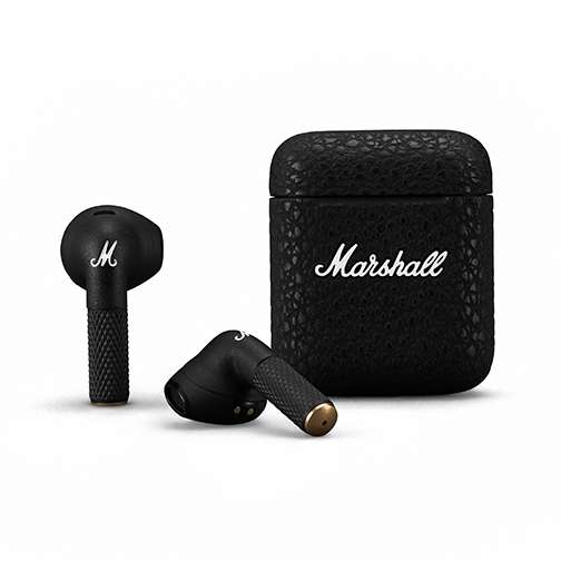 Écouteurs sans-fil Marshall Minor 3 - Noir (via ODR de 70€)