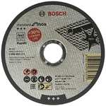 Lot de 10 disques à tronçonner Bosch Accessoiries Standard pour Inox Rapido WA 60 T BF (Ø 125 mm)