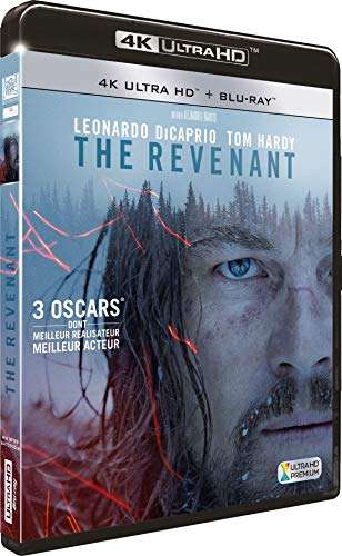Blu-ray 4K UHD The Revenant (+ Blu-ray + DVD)