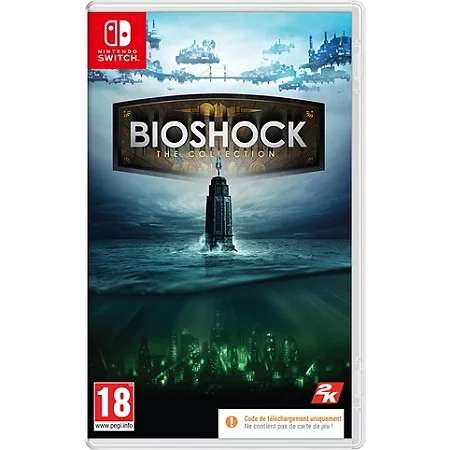 Bioshock The Collection sur Nintendo Switch (code dans la boite)